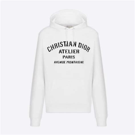 christian dior atelier sweat|dior hooded sweater.